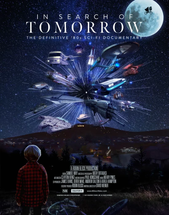 In Search of Tomorrow Movie Poster by Clayton Benge