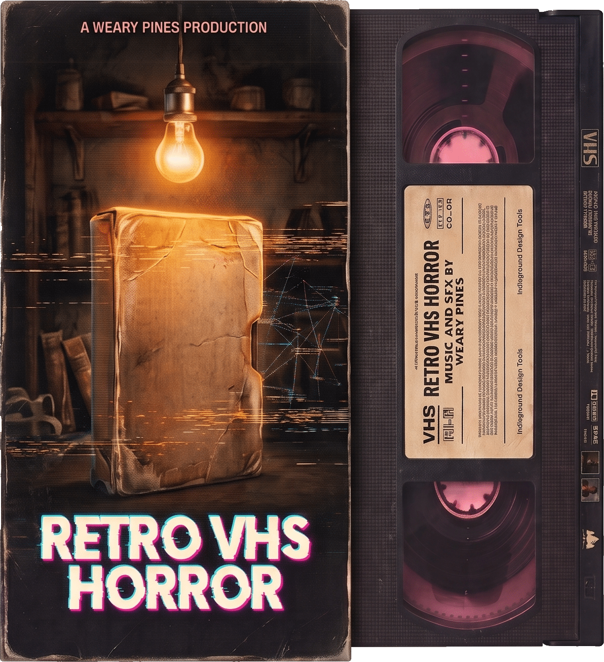Retro VHS Horror artwork